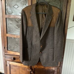 Vintage Eddie Bauer Herringbone Sport Coat